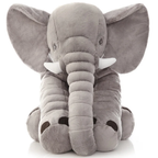 Soft Elephant Plush Pillow