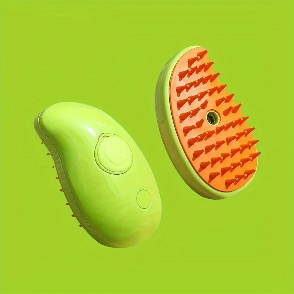 Self-Cleaning Steam Pet Brush