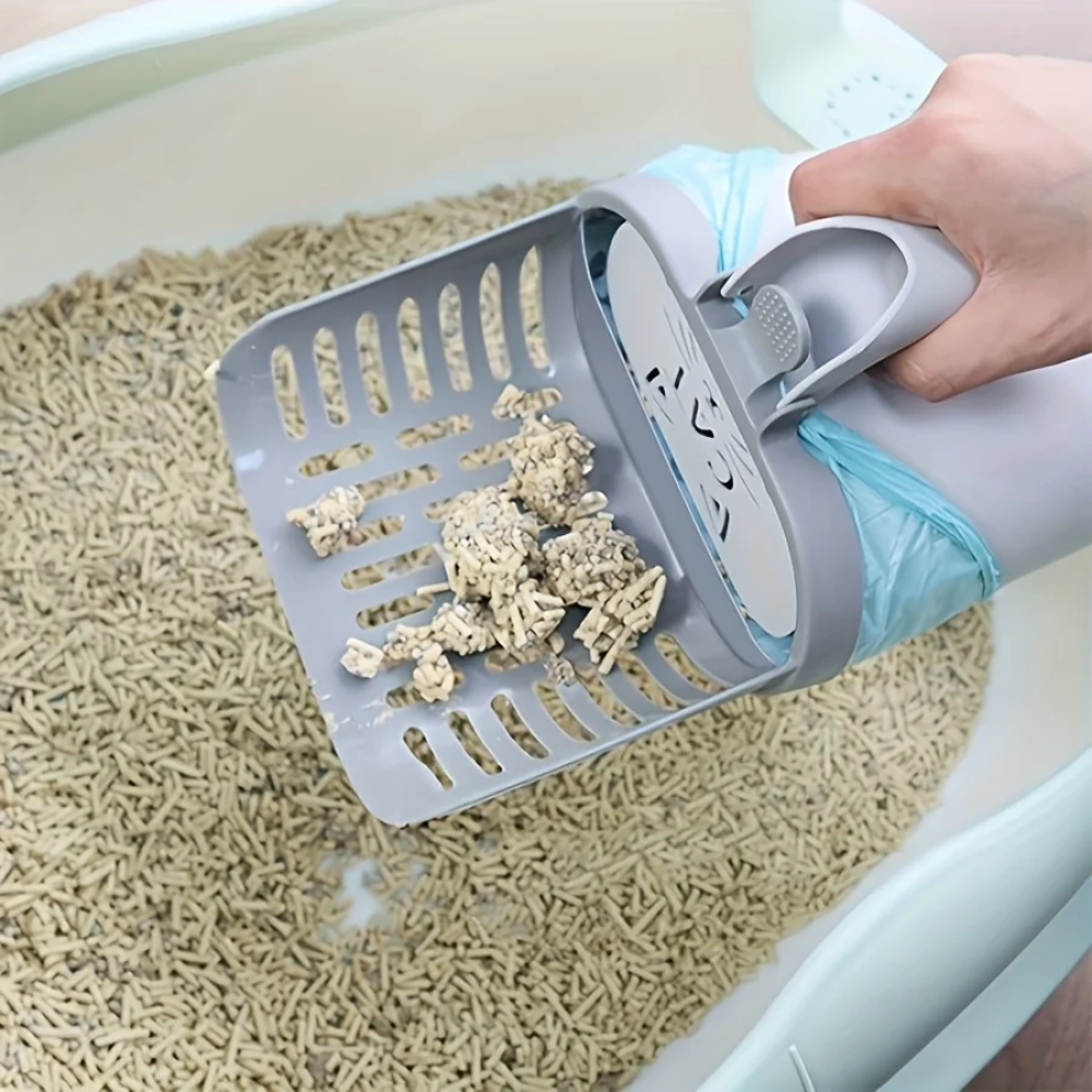 Cat Litter Scoop With Bag Dispenser
