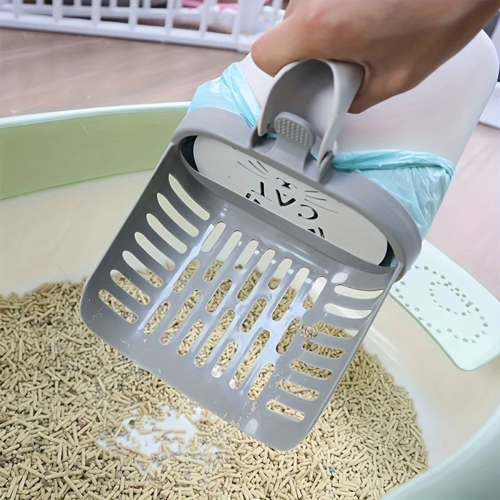 Cat Litter Scoop With Bag Dispenser