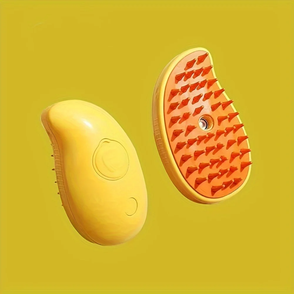 Self-Cleaning Steam Pet Brush