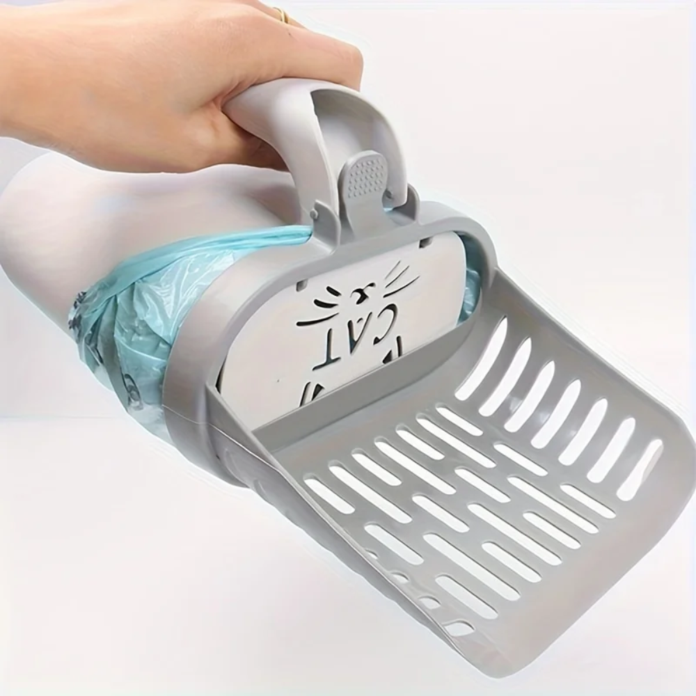 Cat Litter Scoop With Bag Dispenser