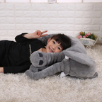 Soft Elephant Plush Pillow