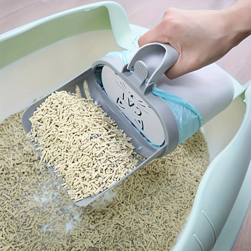 Cat Litter Scoop With Bag Dispenser