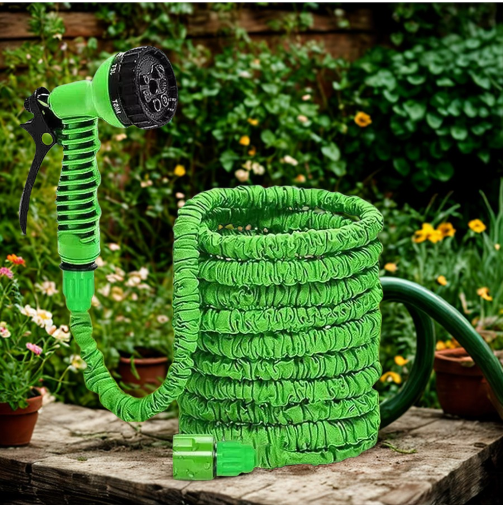 Expandable High-Pressure Garden Hose